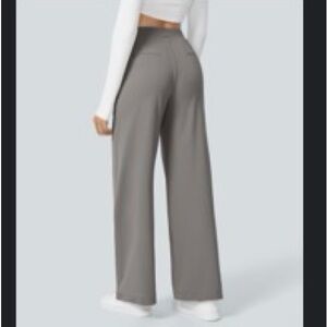 Halara Flex DayStretch High Waisted Pocket Straight Leg Work Pant - Silent Storm